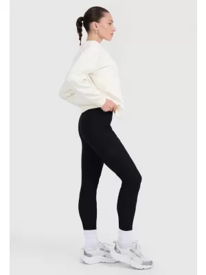 Leggings für Damen 4F WAW25TTIGF237 TIEFSCHWARZ