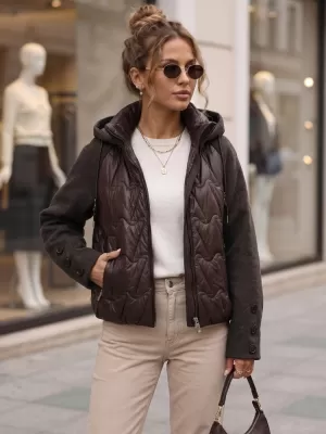 Damenjacke DSTREET TY5935 BRAUN