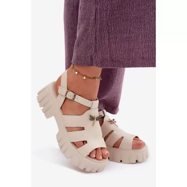  Damensandalen VINCEZA 79627 BEIGE 