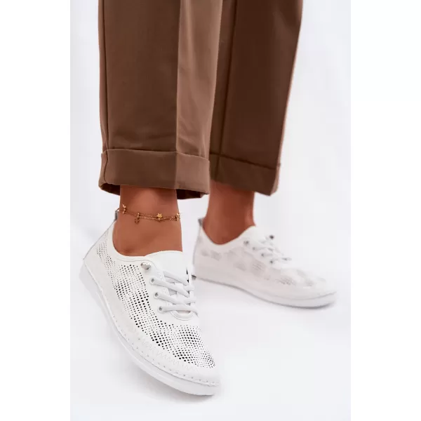  Damen-Sneaker S.BARSKI LR61-7083 WEIß 