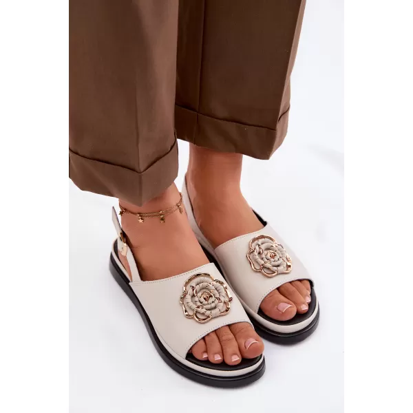 Damensandalen S.BARSKI GR61-5937 BEIGE 