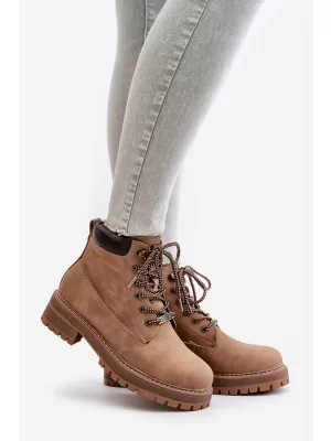 Damenstiefel BIG STAR SHOES OO274A289 BRAUN/BEIGE