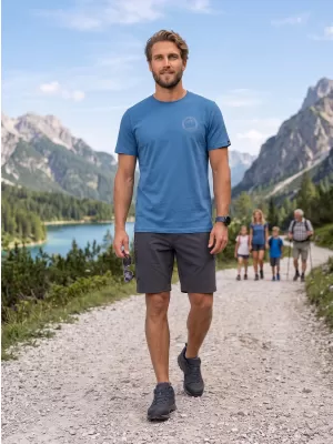 Herren-T-Shirt ALPINE PRO TERMES 4 VALLARTA BLAUE VARIANTE PA