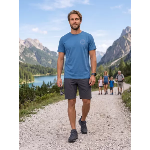  Herren-T-Shirt ALPINE PRO TERMES 4 VALLARTA BLAUE VARIANTE PA 