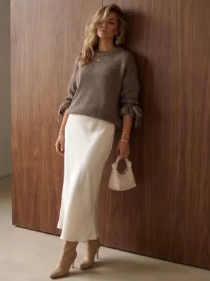 Damenpullover DSTREET MY2571 BEIGE
