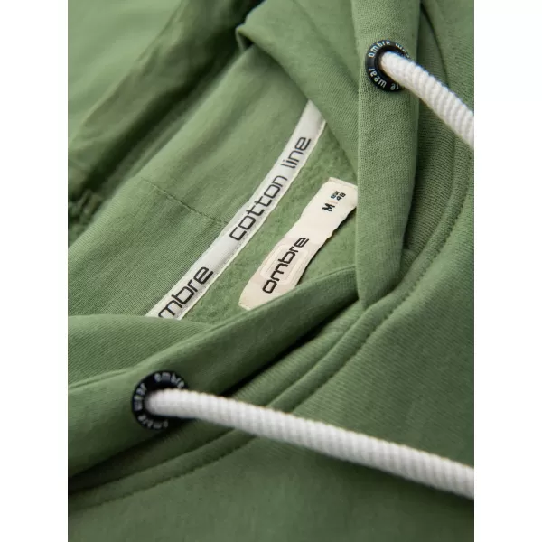  Herren-Sweatshirt OMBRE OM-SSBN-0270 GRÜN 