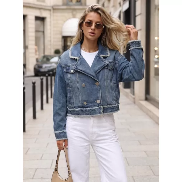  Damenjacke DSTREET TY5682 BLAU 