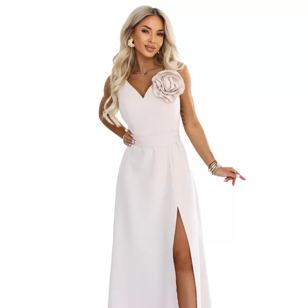  Damenkleid NUMOCO 669-3 BEIGE 