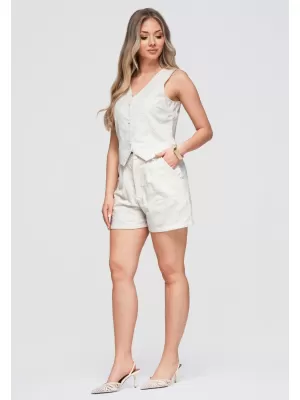 Damen-Shorts OMBRE OW-ST-E0019 BEIGE