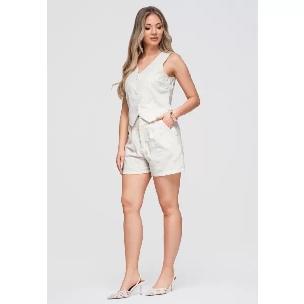  Damen-Shorts OMBRE OW-ST-E0019 BEIGE 