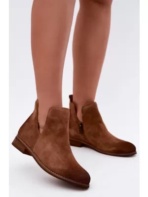 Damen-Stiefeletten VINCEZA 133142 BRAUN