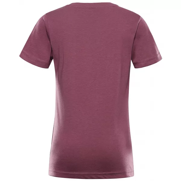  Meliertes T-Shirt für Kinder ALPINE PRO REJO 3 TRAUBENNEKTAR PC-VARIANTE 