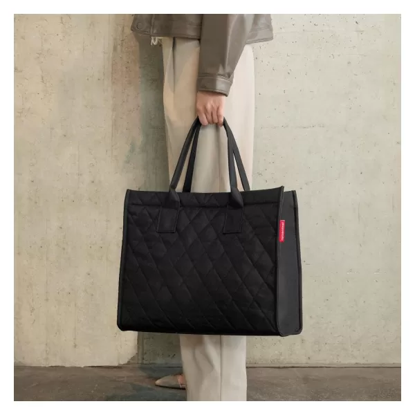  Tasche REISENTHEL DAILY SHOPPER RAUTE SCHWARZ 
