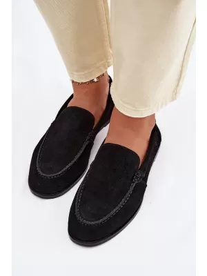Damenmokassins BIG STAR SHOES TT274209 SCHWARZ