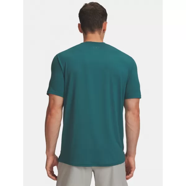  Herren-T-Shirt UNDER ARMOUR VANISH ENERGY SS 1383973-338 GRÜN 