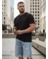 Herren-T-Shirt DSTREET RX5671 SCHWARZ