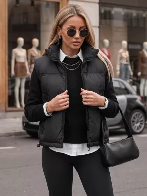Damenweste DSTREET TY5970 SCHWARZ