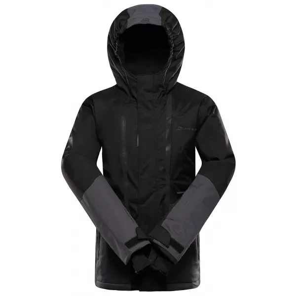  Kinder-Skijacke ALPINE PRO DEARO 3 SCHWARZ 