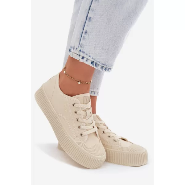  Damen-Sneaker BIG STAR SHOES TT274271 BEIGE 