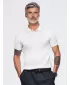 Herren-Poloshirt OMBRE OM-POSS-0180 CREMEFARBEN
