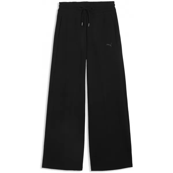  Damen-Jogginghose PUMA CLASS RELAXED WIDE LEG PANTS 69401301 PUMA SCHWARZ 
