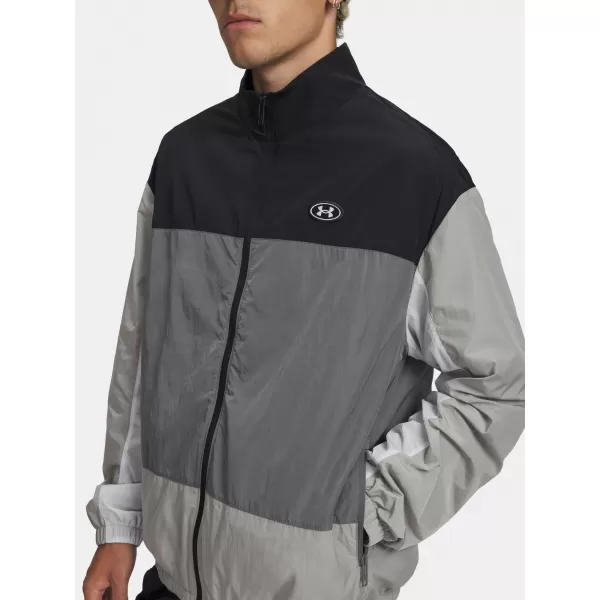  Herrenjacke UNDER ARMOUR ICON WOVEN TRACK FZ 6009436-001 SCHWARZ 
