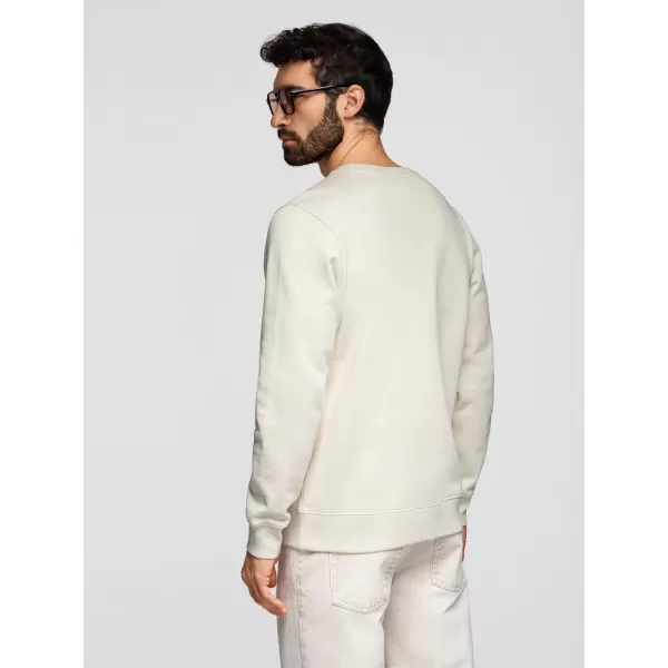  Herren-Sweatshirt OMBRE OM-SSBN-0271 CREME 