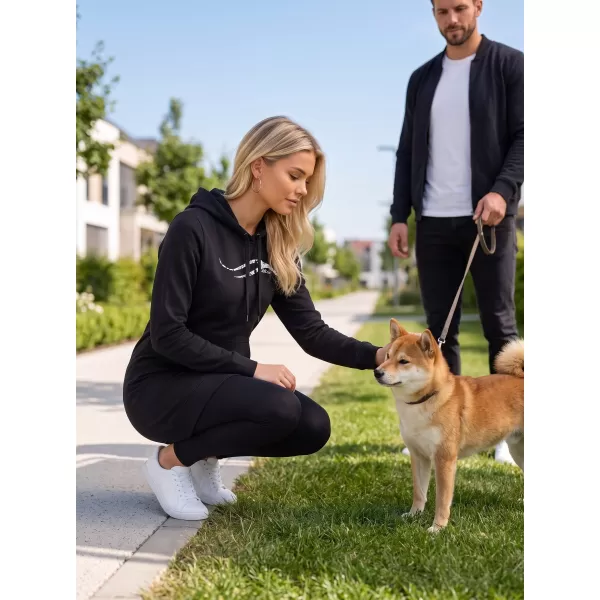  Erweitertes Damen-Sweatshirt ALTISPORT ALW001419 SCHWARZ UND WEIß 
