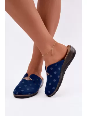 Damenhausschuhe INBLU OD000014 MARINEBLAU