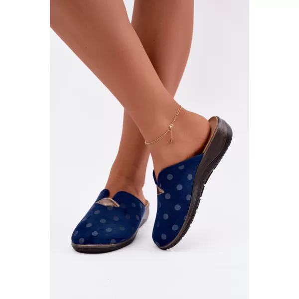  Damenhausschuhe INBLU OD000014 MARINEBLAU 