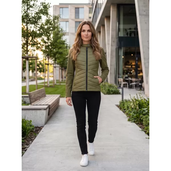  Hybridjacke für Damen MALFINI PREMIUM CROSS 556 AVOCADOGRÜN 
