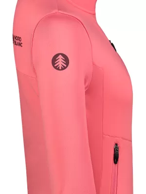 Powerfleece-Sweatshirt für Damen NORDBLANC CRISP NBSFL8338 ROSA