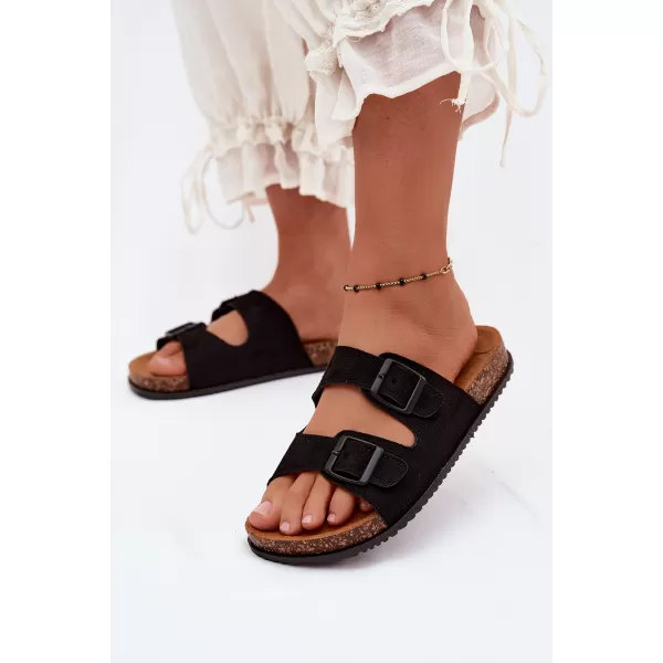  Damenhausschuhe BOTO 56301-1 SCHWARZ 