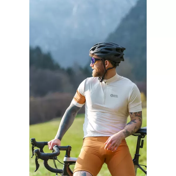  Herren-Radtrikot NORDBLANC CAMEL NBSMF8079 BEIGE 