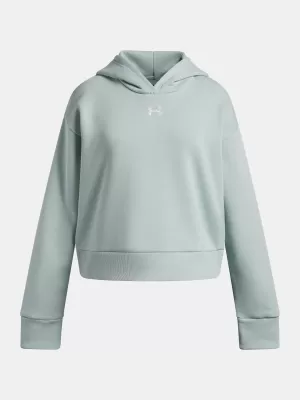 Sweatshirt für Mädchen UNDER ARMOUR UA RIVAL FLEECE HOODIE 1379517-477 BLAU