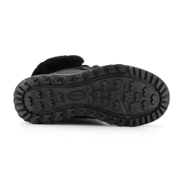  Winterstiefel für Damen ALPINE PRO UGANA SCHWARZ 