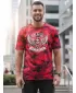 Herren-T-Shirt DSTREET NX2004R-RD-M ROT
