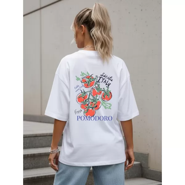  Damen-T-Shirt DSTREET NX9502RY-WH-O WEIß 