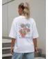 Damen-T-Shirt DSTREET NX9502RY-WH-O WEIß