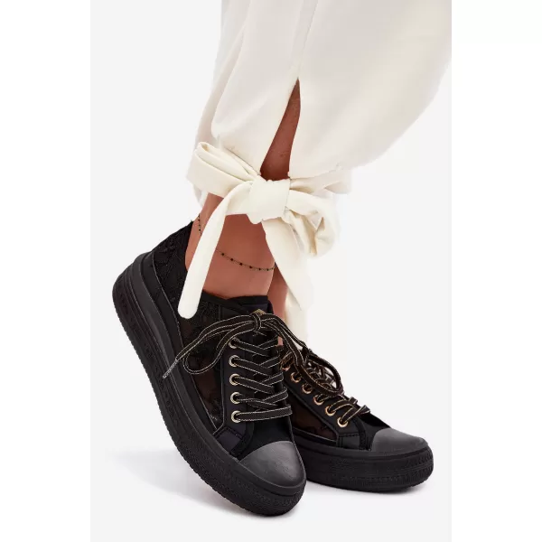  Damen-Sneaker LEE COOPER LCW-26-44-4479 SCHWARZ 