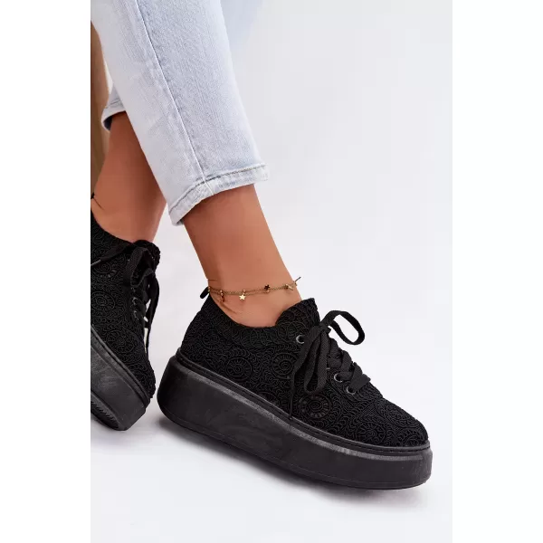  Damen-Sneaker BOTO LA357/9177 SCHWARZ 