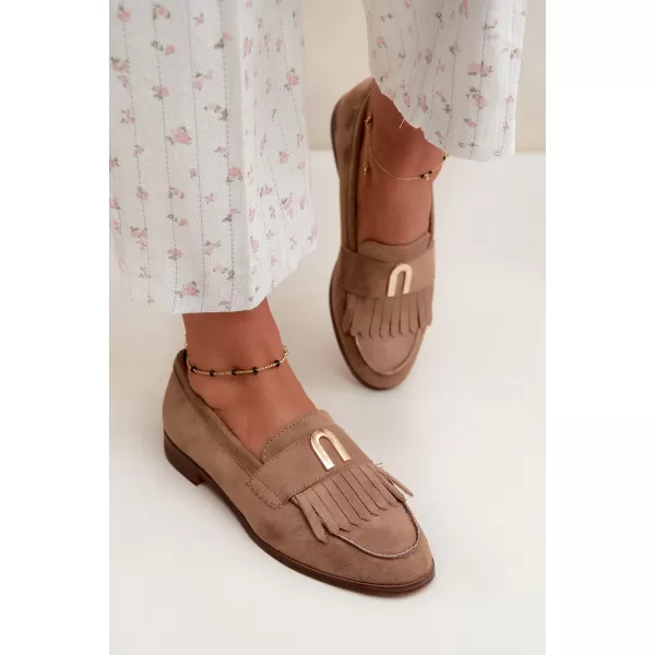  Damenmokassins BOTO 3742 KHAKI 