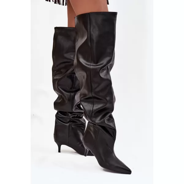  Damenstiefel BOTO 8506 SCHWARZ 