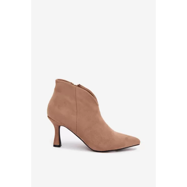  Damen-Stiefeletten BOTO D-219 KHAKI 