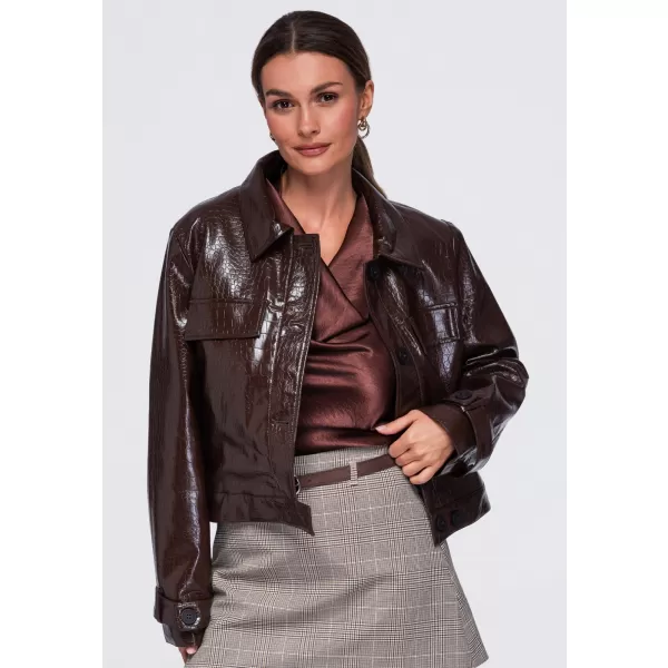  Damenjacke OMBRE OW-JAFL-0145 BRAUN 