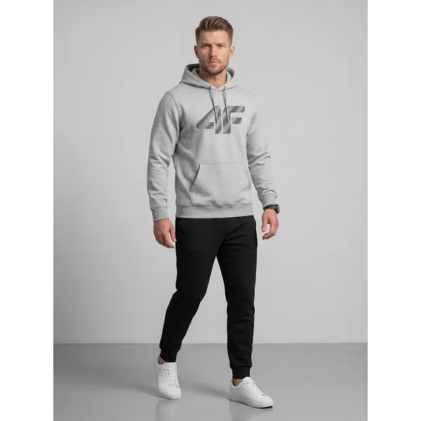  Herren-Sweatshirt 4F WMM00TSWSM2548 KALTE HELLGRAUE MELANGE 