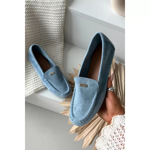  Damenmokassins BOTO QQ-273 BLAU 