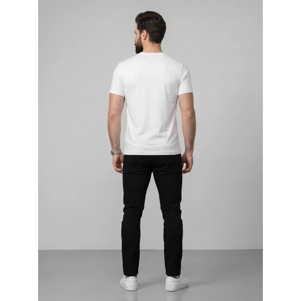  Herren-T-Shirt 4F WMM00TTSHM3339 WEIß 