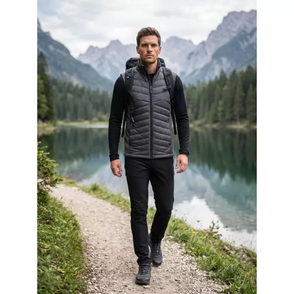  Hybridweste für Herren MALFINI PREMIUM CROSS 557 HELLES ANTHRAZIT 