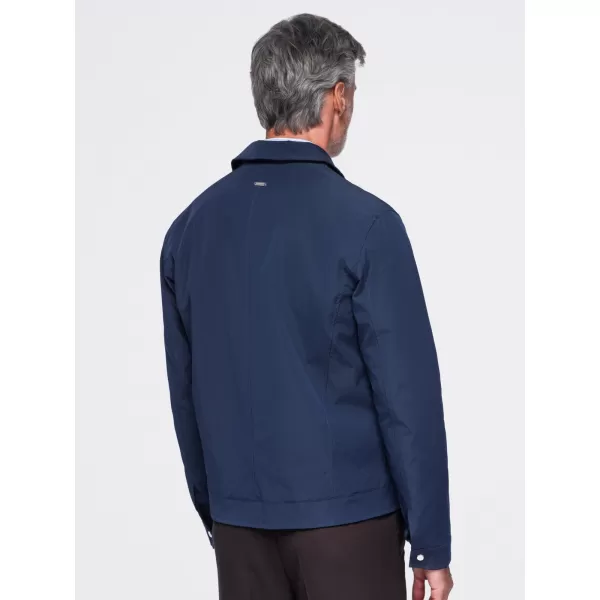  Übergangsjacke für Herren OMBRE OM-JANP-0224 MARINEBLAU 